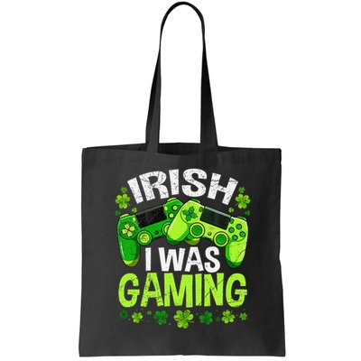 Irish I Was Gaming Funny St Patricks Day Gamer Bag