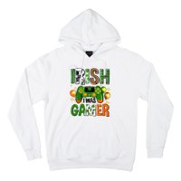 Irish I Was Gamer St Patrick's Day Game Controller Shamrocks Hoodie