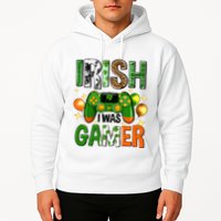 Irish I Was Gamer St Patrick's Day Game Controller Shamrocks Hoodie