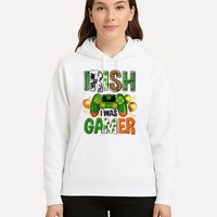 Irish I Was Gamer St Patrick's Day Game Controller Shamrocks Hoodie