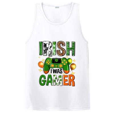 Irish I Was Gamer St Patrick's Day Game Controller Shamrocks PosiCharge Competitor Tank