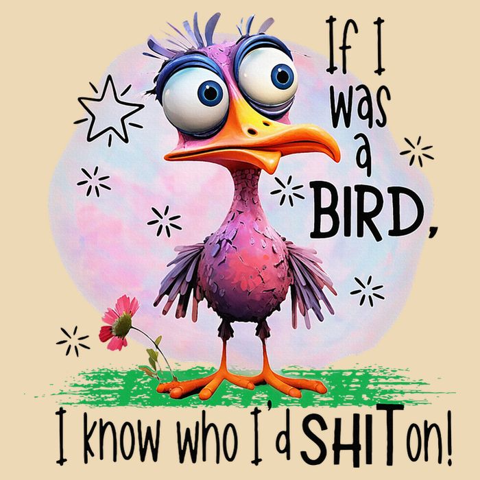 If I Was A Bird I Know Who ID Shit On Drawstring Bag