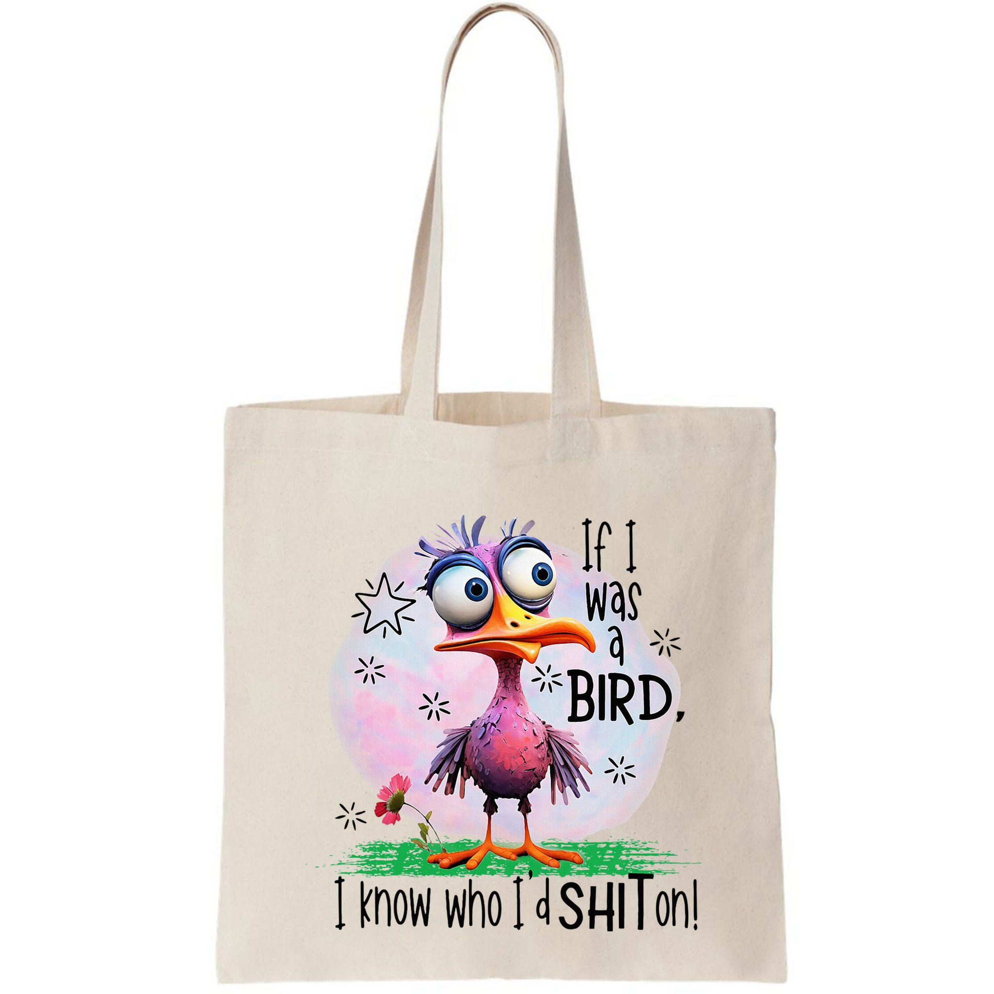 If I Was A Bird I Know Who ID Shit On Bag
