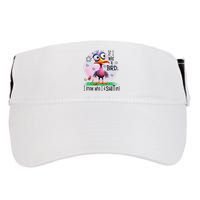 If I Was A Bird I Know Who ID Shit On Adult Drive Performance Visor