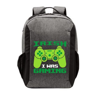 Irish I Was Gaming Funny St. Patricks Day Vector Backpack