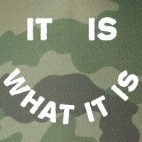 It Is What It Is Smiley Face Legacy Tie Dye Trucker Hat