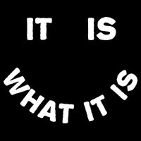 It Is What It Is Smiley Face Wool Snapback Cap
