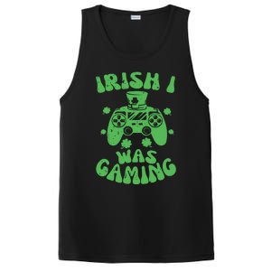 Irish I Was Gaming Gamer Game Controller Saint Patrick's Day PosiCharge Competitor Tank