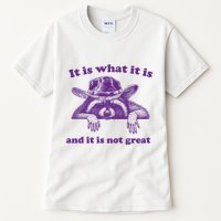It Is What It Is And It Is Not Great Racoon Meme Tall T-Shirt