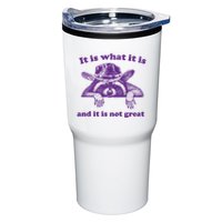 It Is What It Is And It Is Not Great Racoon Meme Tumbler
