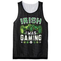 Irish I Was Gaming St Patricks Day Gamer Lucky Irish Gaming Mesh Reversible Basketball Jersey Tank