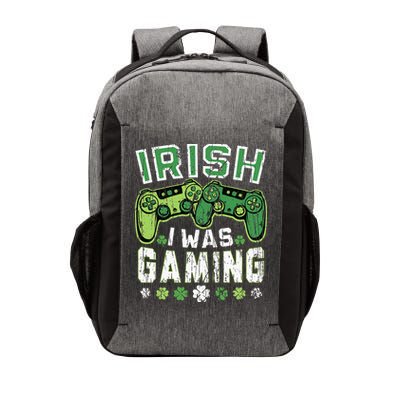 Irish I Was Gaming St Patricks Day Gamer Lucky Irish Gaming Vector Backpack