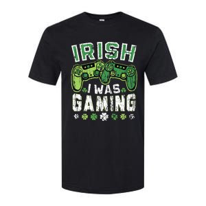 Irish I Was Gaming St Patricks Day Gamer Lucky Irish Gaming Softstyle CVC T-Shirt