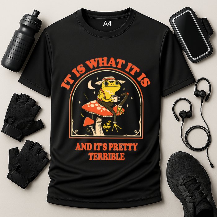 It Is What It Is And Its Pretty Terrible Cooling Performance Crew T-Shirt