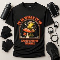 It Is What It Is And ItS Pretty Terrible Funny Design Performance Shirt
