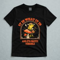 It Is What It Is And ItS Pretty Terrible Funny Design T-Shirt