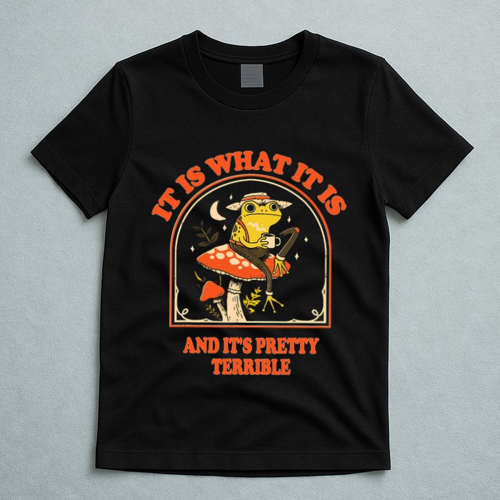 It Is What It Is And ItS Pretty Terrible Funny Design T-Shirt