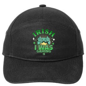 Irish I Was Gaming Funny St Patricks Day Gamer 7-Panel Snapback Hat