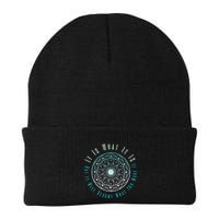 It Is What It Is But It Will Become What You Make It Knit Cap Winter Beanie