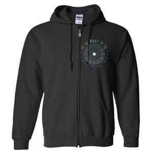 It Is What It Is But It Will Become What You Make It Full Zip Hoodie