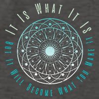 It Is What It Is But It Will Become What You Make It Vector Backpack