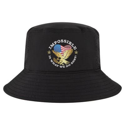 Impossible Is What We Do Best Cool Comfort Performance Bucket Hat