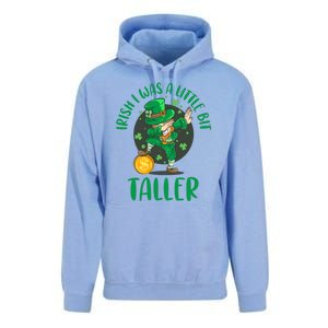 Irish I Was A Little Bit Taller, Funny St Patrick's Day Unisex Surf Hoodie