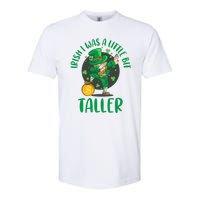 Irish I Was A Little Bit Taller, Funny St Patrick's Day Softstyle CVC T-Shirt