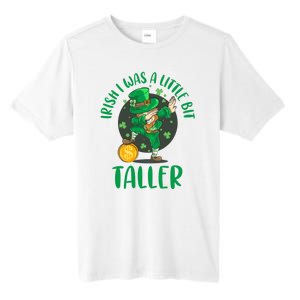 Irish I Was A Little Bit Taller, Funny St Patrick's Day Tall Fusion ChromaSoft Performance T-Shirt