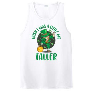 Irish I Was A Little Bit Taller, Funny St Patrick's Day PosiCharge Competitor Tank