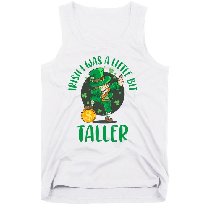 Irish I Was A Little Bit Taller, Funny St Patrick's Day Tank Top