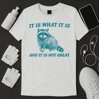 It Is What It Is And It Is Not Great Raccoon T-Shirt