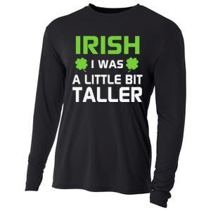 Irish I Was A Little Bit Taller Cooling Performance Long Sleeve Crew