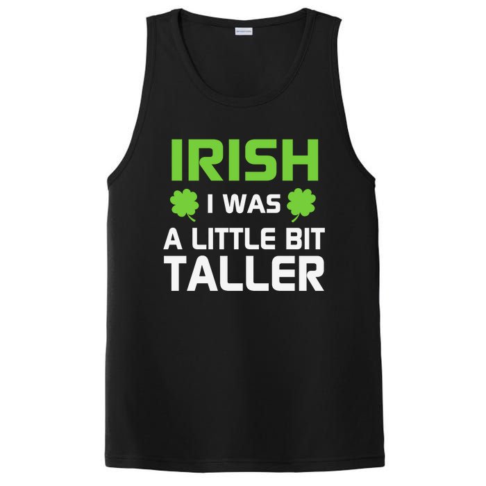 Irish I Was A Little Bit Taller PosiCharge Competitor Tank