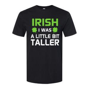 Irish I Was A Little Bit Taller Softstyle CVC T-Shirt