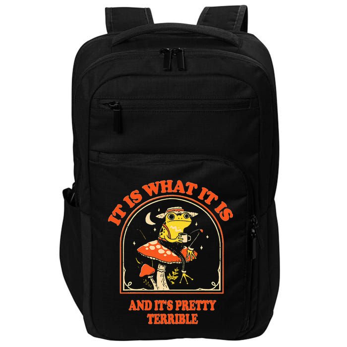 It Is What It Is And ItS Pretty Terrible Impact Tech Backpack