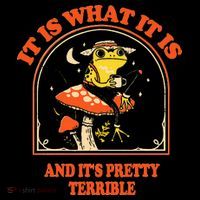 It Is What It Is And ItS Pretty Terrible Mesh Reversible Basketball Jersey Tank