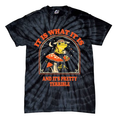 It Is What It Is And ItS Pretty Terrible Tie-Dye T-Shirt