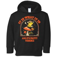 It Is What It Is And ItS Pretty Terrible Toddler Hoodie