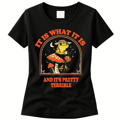 It Is What It Is And ItS Pretty Terrible Womens T-Shirt