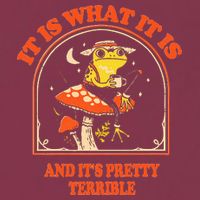 It Is What It Is And ItS Pretty Terrible 16oz Travel Tumbler