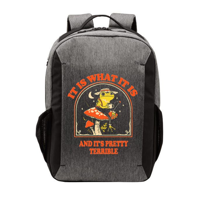 It Is What It Is And ItS Pretty Terrible Vector Backpack