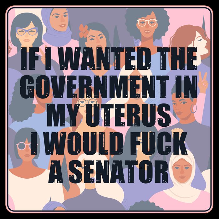 If I Wanted The Government In My Uterus I Would Fuck A Senator Flexfit Unipanel Trucker Cap