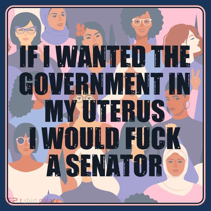 If I Wanted The Government In My Uterus I Would Fuck A Senator Premium T-Shirt