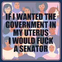 If I Wanted The Government In My Uterus I Would Fuck A Senator Sustainable Knit Beanie