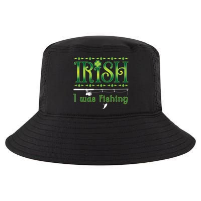 Irish I Was Fishing Shamrock Gift Cool Comfort Performance Bucket Hat