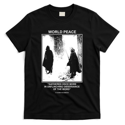 It Is Written Usa Mmxxiv World Peace Gathered Once More T-Shirt