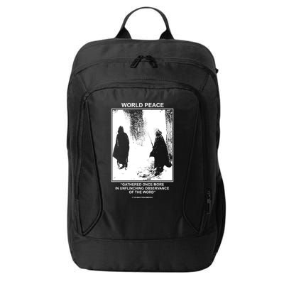 It Is Written Usa Mmxxiv World Peace Gathered Once More City Backpack