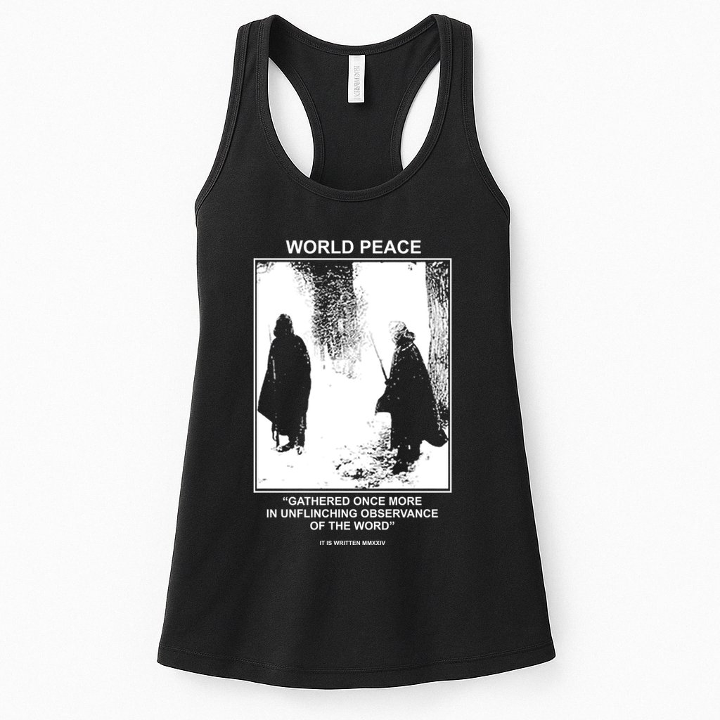 It Is Written Usa Mmxxiv World Peace Gathered Once More Womens Tank Top