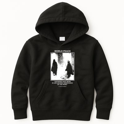 It Is Written Usa Mmxxiv World Peace Gathered Once More Kids Hoodie